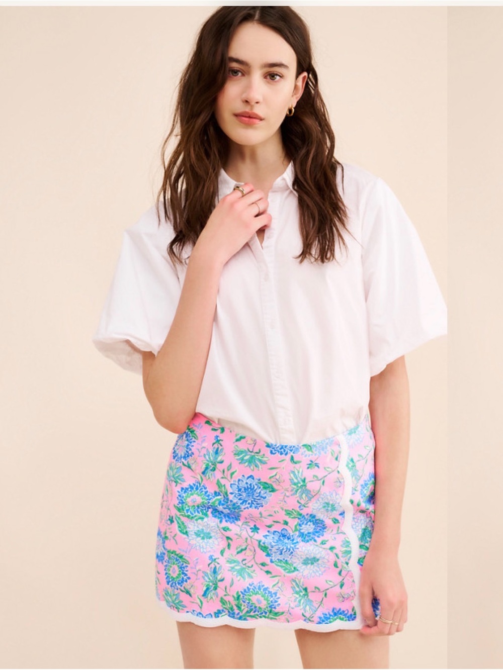 Lilly Pulitzer Michelina Cotton Mini Skort
